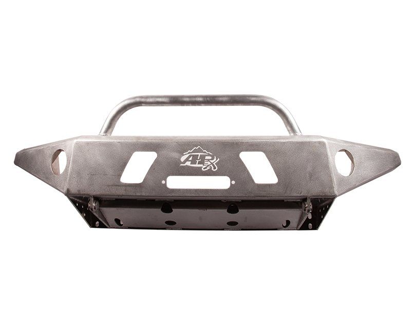 05-15 Toyota Tacoma APEX Bare Aluminum Front Bumper with LED Hoop All Pro Off Road