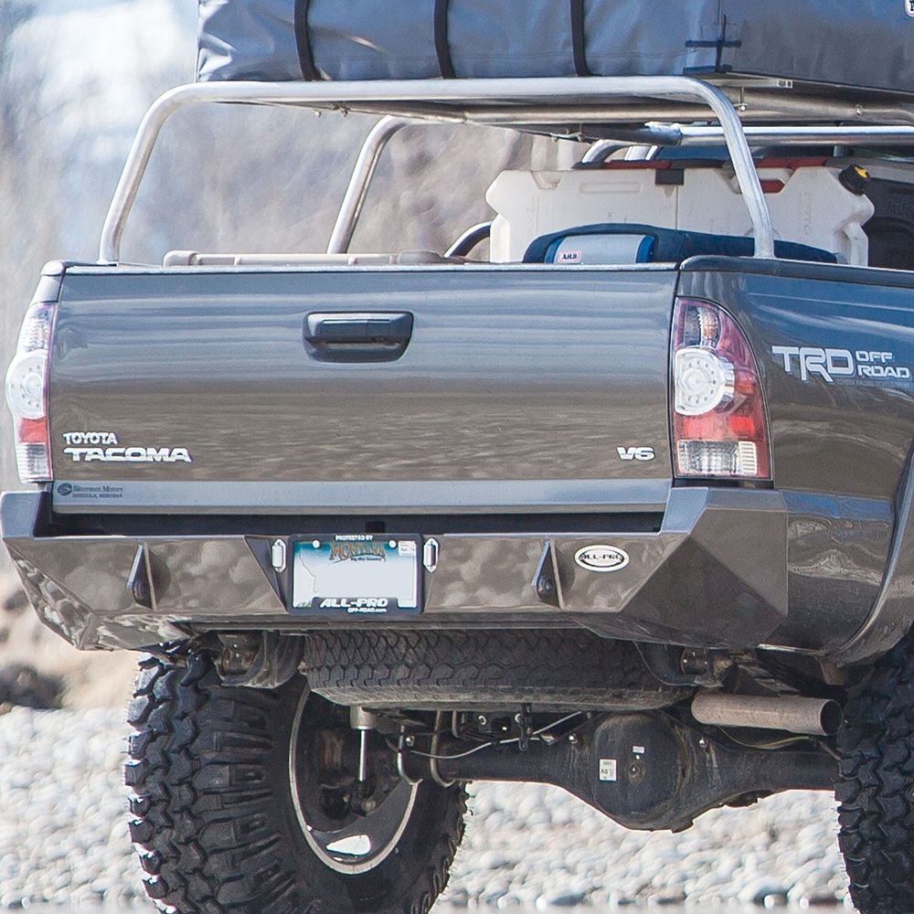 05-15 Toyota Tacoma Steel High Clearance Rear Bumper Bare All Pro Off Road