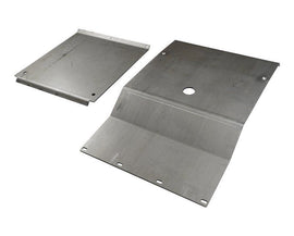 95-04 Toyota Tacoma Steel IFS and Transmission Skid Plate Set Black Powdercoat All Pro Off Road