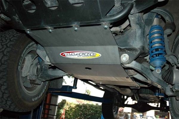 95-04 Toyota Tacoma Steel IFS Skid Plate Black Powdercoat All Pro Off Road