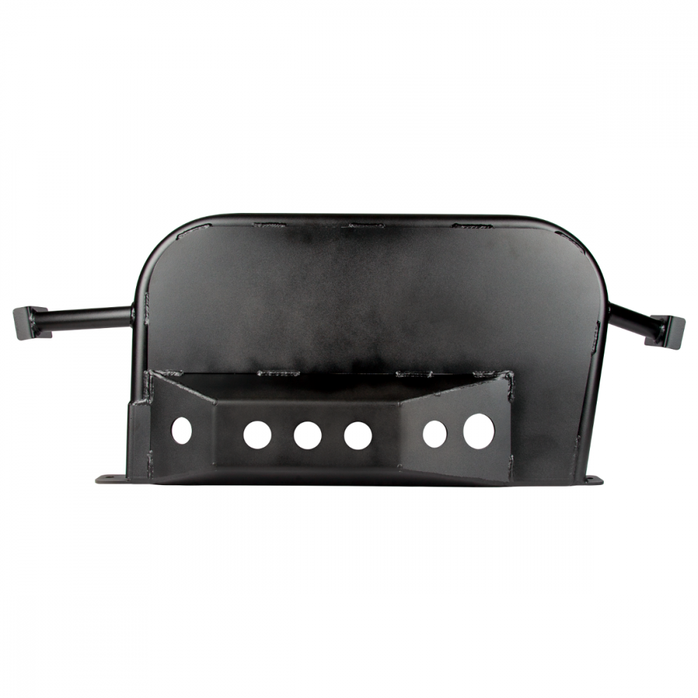 Tacoma T-Case and Exhaust Skid Plate 05-Present Toyota Tacoma Black Powdercoat All Pro Off Road