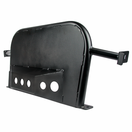 Tacoma T-Case and Exhaust Skid Plate 05-Present Toyota Tacoma Black Powdercoat All Pro Off Road