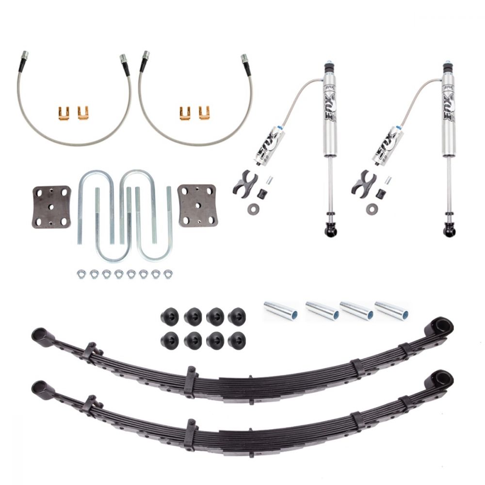 05-Present Toyota Tacoma Rear Suspension Kit w/ Fox 26-118 Adjustable Res Shocks and Standard Leaf Springs All Pro Off Road