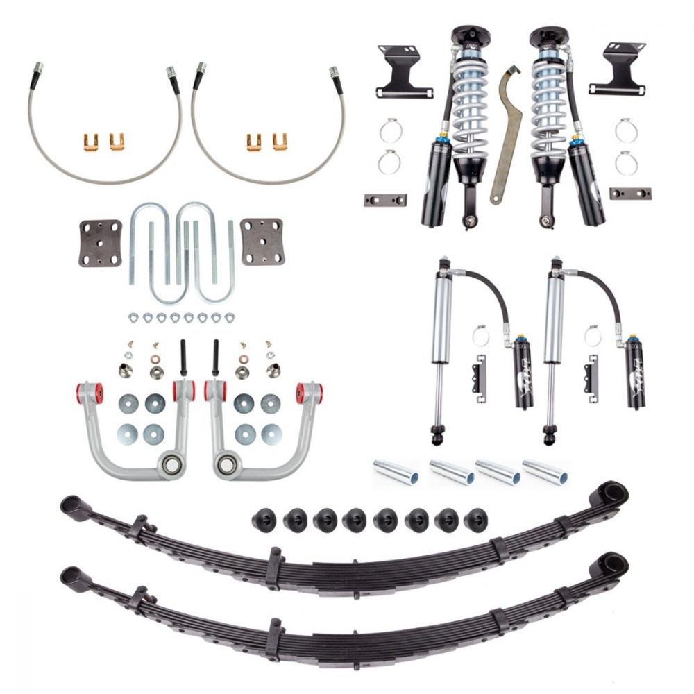 05-Present Toyota Tacoma APEX Suspension Kit with Fox Shocks Expedition Rear Leaf Springs All Pro Off Road