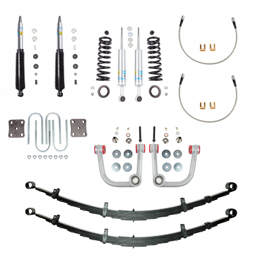 05-Present Toyota Tacoma Pro Suspension Kit with Bilstein Shocks and Expedition Rear Leaf Springs All Pro Off Road