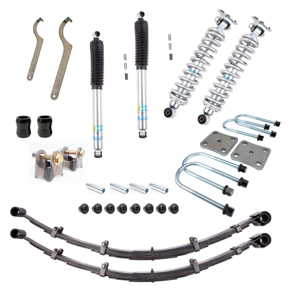 95-97 Toyota Tacoma PRO Kit w/Expedition Leaf Springs UCA and Spring and Shackle Hangers All Pro Off Road