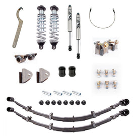 95-97 Toyota Tacoma PRO Kit w/Expedition Leaf Springs UCA Spring and Shackle Hangers and Fox Shocks All Pro Off Road