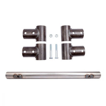 Load image into Gallery viewer, Tacoma Short Bed Pack Rack Accessory Bar 95-04 Toyota Tacoma Single with Rotopax Mount All Pro Off Road
