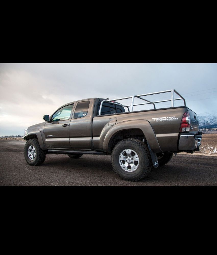 Tacoma APEX Heavy Duty Bed Cage Steel Short Bed Unwelded 20.5 Inch Bare Pack Rack Kit 05-15 Toyota Tacoma All Pro Off Road