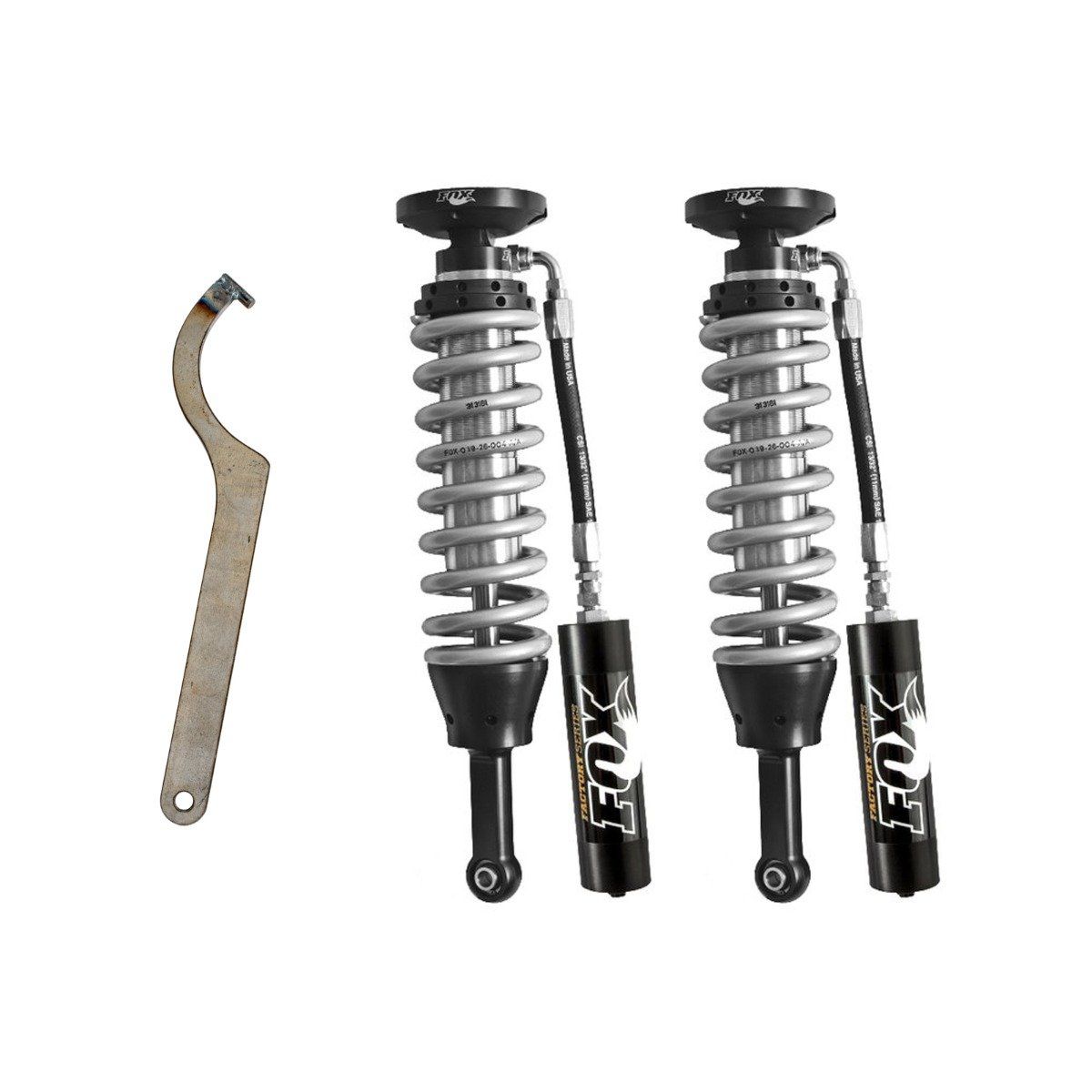 05-Present Toyota Tacoma Fox 2.5 Factory Series Remote Reservoir Long Travel Coilovers Pair All Pro Off Road