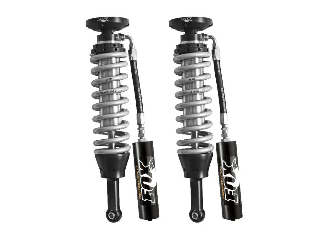 05-Present Toyota Tacoma Fox 2.5 Factory Series Remote Reservoir Long Travel Coilovers Pair All Pro Off Road