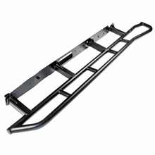 Load image into Gallery viewer, Tacoma Rock Sliders Black Powdercoat without Fill Plates 05-18 Toyota Tacoma and Double Cab Long Bed Black All Pro Off Road