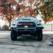 Cargar imagen en el visor de la galería, Tacoma Front Bumper For 16-20 Tacoma Steel No Hoop Black Powder Coat APEXG3N Series All Pro Off Road