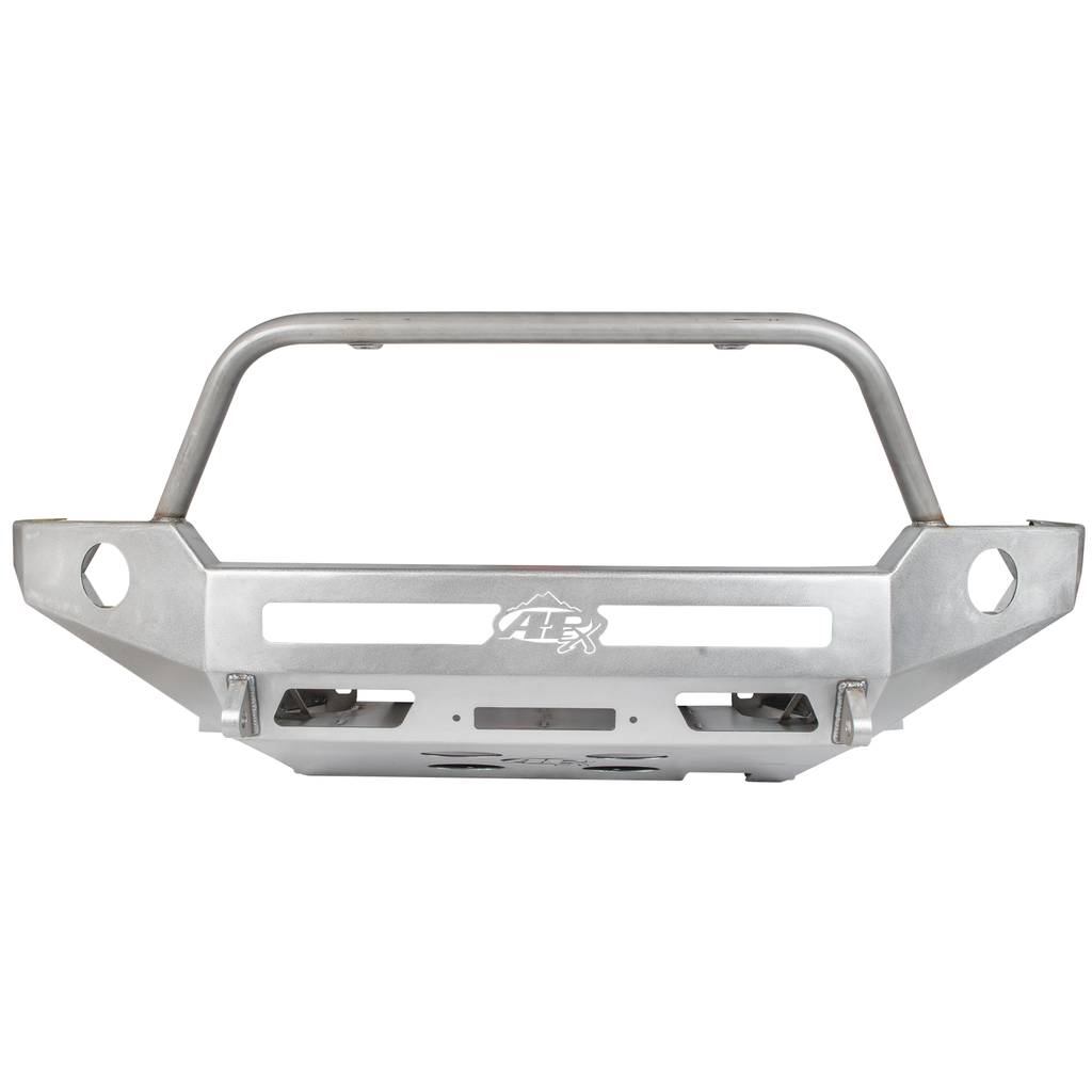 Tacoma Front Bumper For 16-20 Tacoma Steel Center Hoop Bare Finish APEXG3N Series All Pro Off Road