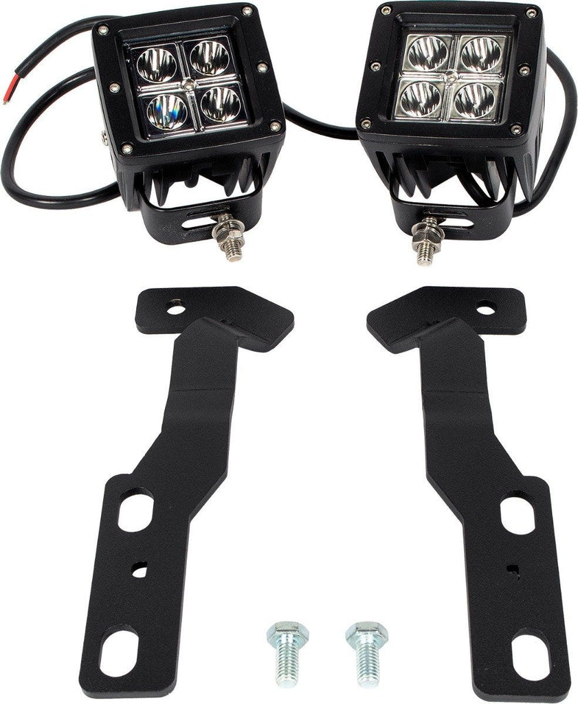 16-Present Tacoma Ditch Light Bracket Kit with Spot Lights All Pro Off Road