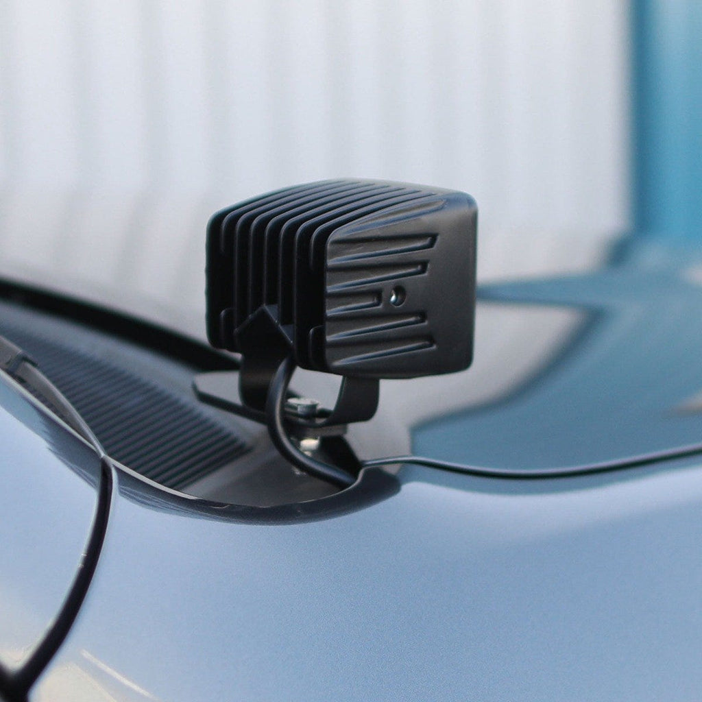 10-Present 4unner Ditch Light Brackets with Flood Lights All Pro Off Road
