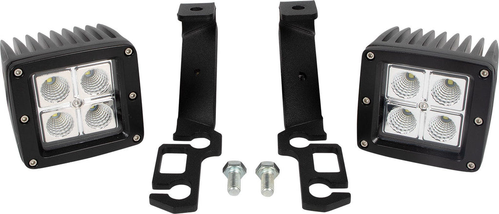 95-04 Tacoma Ditch Light Bracket Kit with Flood Lights All Pro Off Road