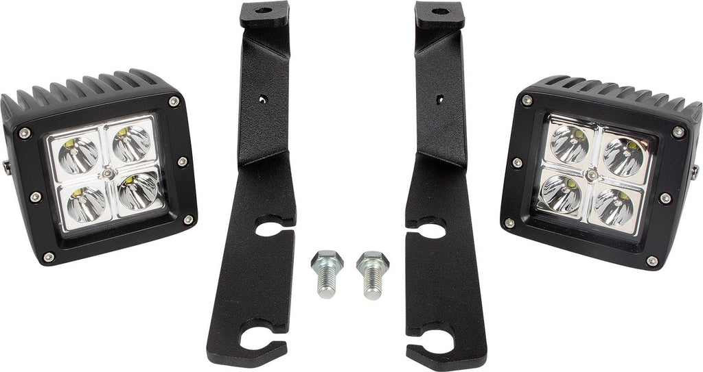 96-02 4Runner Ditch Light Bracket Kit with Spot Lights All Pro Off Road