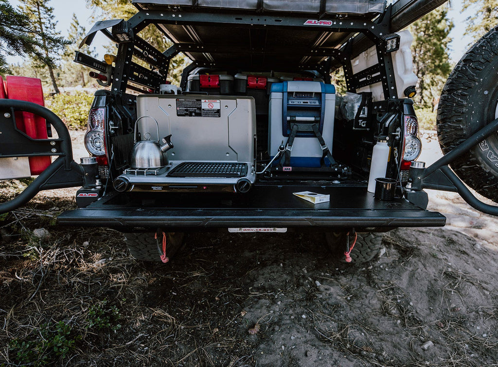 05-Present Toyota Tacoma Overland Tailgate Table - Smooth Surface All Pro Off Road