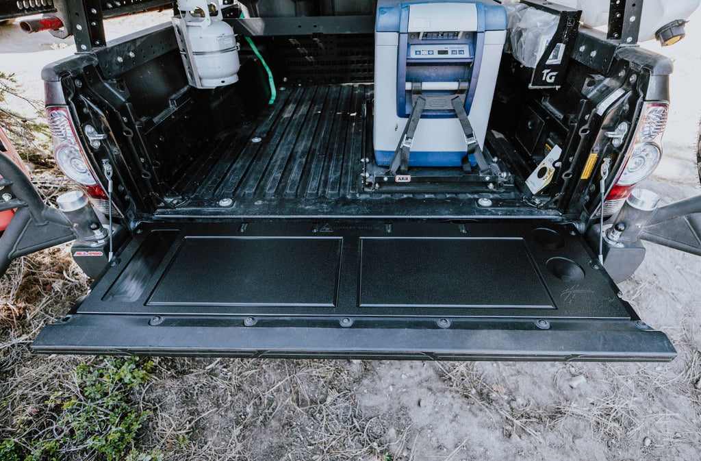 05-Present Toyota Tacoma Overland Tailgate Table - Divided Cutting Board All Pro Off Road
