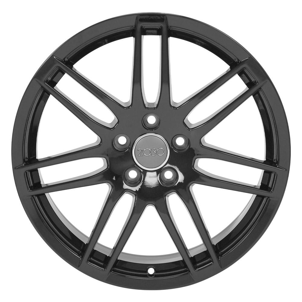 18" Replica Wheel AU05 Fits Audi A3 Rim 18x8 Black Wheel