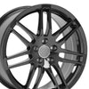 18" Replica Wheel AU05 Fits Audi A3 Rim 18x8 Black Wheel