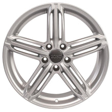 Cargar imagen en el visor de la galería, 18" Replica Wheel AU12 Fits Audi RS6 Rim 18x8 Silver Wheel