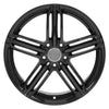 18" Replica Wheel AU12 Fits Audi RS6 Rim 18x8 Black Wheel ET45