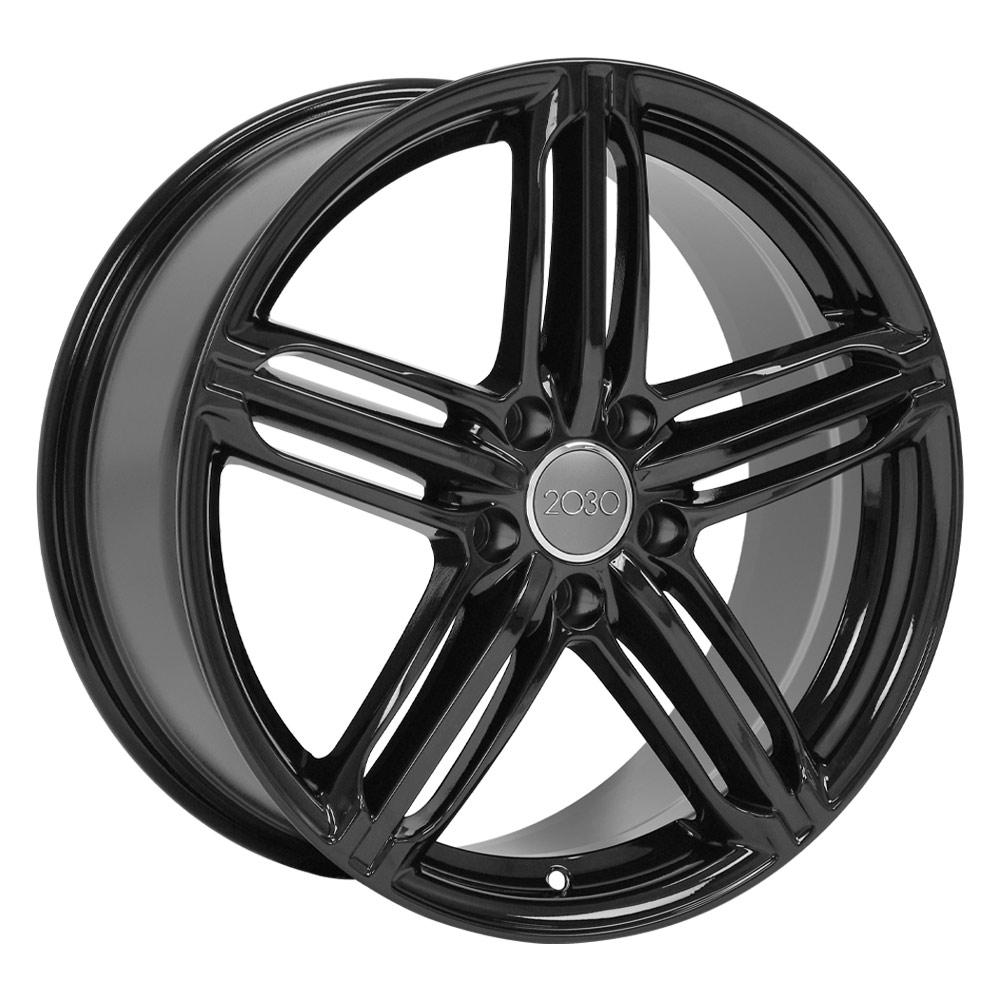18" Replica Wheel AU12 Fits Audi RS6 Rim 18x8 Black Wheel ET45