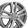 20" Replica Wheel AU20 Fits Audi Q7 Rim 20x9 Machined Wheel