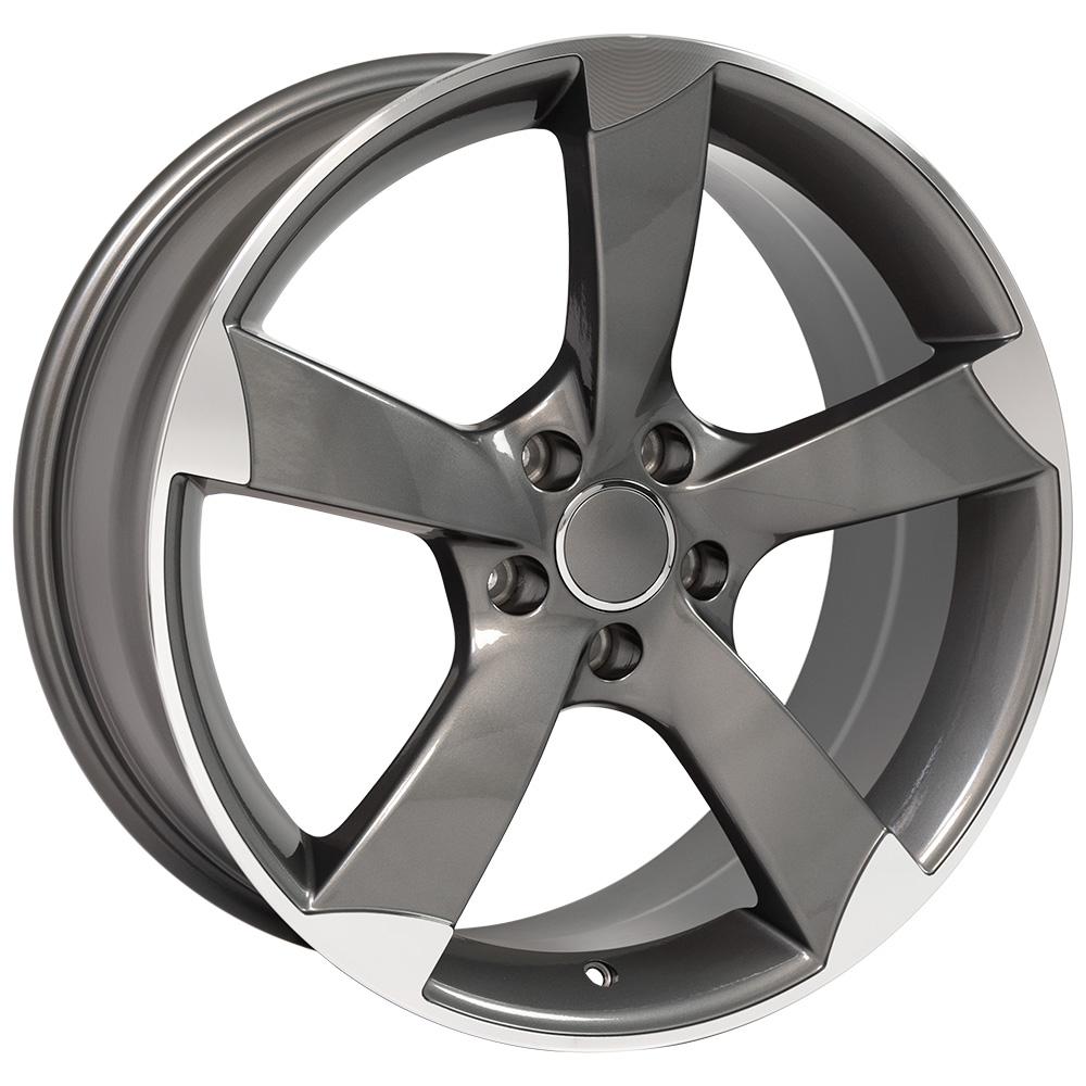 19" Replica Wheel AU29 Fits Audi A Series Rim 19x8.5 Machined Wheel