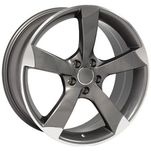 Cargar imagen en el visor de la galería, 19" Replica Wheel AU29 Fits Audi A Series Rim 19x8.5 Machined Wheel