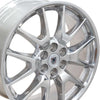 20" Replica Wheel CA12 Fits Cadillac SRX Rim 20x8 Polished Wheel