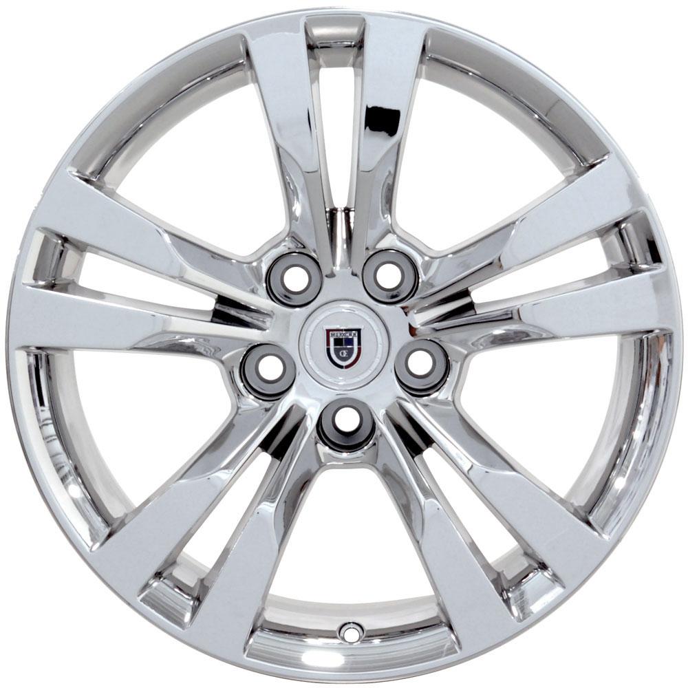 18" Replica Wheel CA15C Fits Cadillac CTS Rim 18x8.5 Chrome Wheel