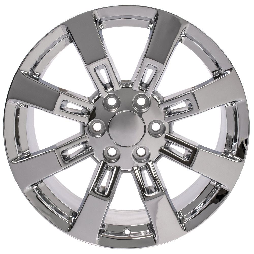 20" Replica Wheel CA82 Fits Cadillac Escalade Rim 20x8.5 Chrome Wheel