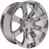 20" Replica Wheel CA82 Fits Cadillac Escalade Rim 20x8.5 Chrome Wheel