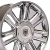 20" Replica Wheel CA83 Fits Cadillac Escalade Rim 20x9 Chrome Wheel