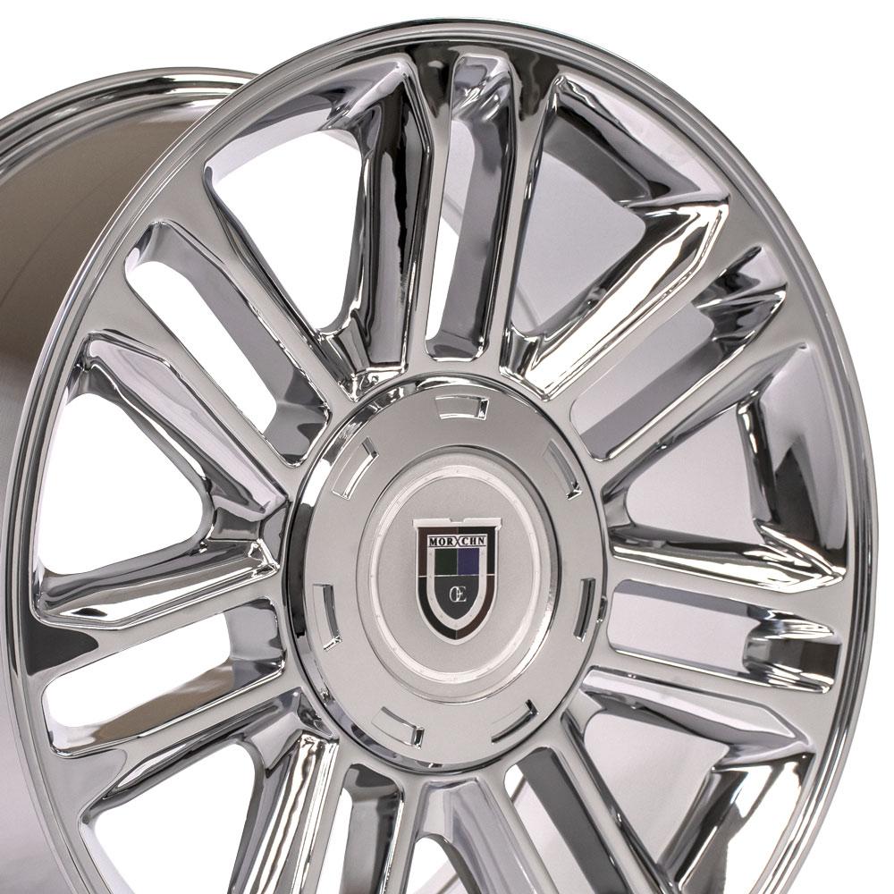 20" Replica Wheel CA83 Fits Cadillac Escalade Rim 20x9 Chrome Wheel
