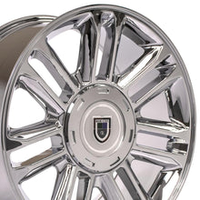 Cargar imagen en el visor de la galería, 20" Replica Wheel CA83 Fits Cadillac Escalade Rim 20x9 Chrome Wheel