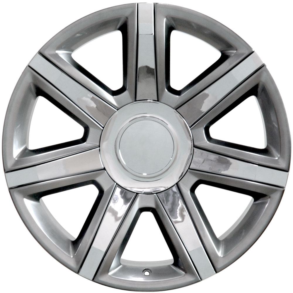 22" Replica Wheel CA87 Fits Cadillac Escalade Rim 22x9 Hyper Wheel