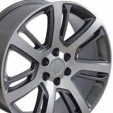 Cargar imagen en el visor de la galería, 22" Replica Wheel CA88 Fits Cadillac Escalade Rim 22x9 Machined Wheel