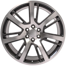 Cargar imagen en el visor de la galería, 24" Replica Wheel CA88 Fits Cadillac Escalade Rim 24x10 Machined Wheel