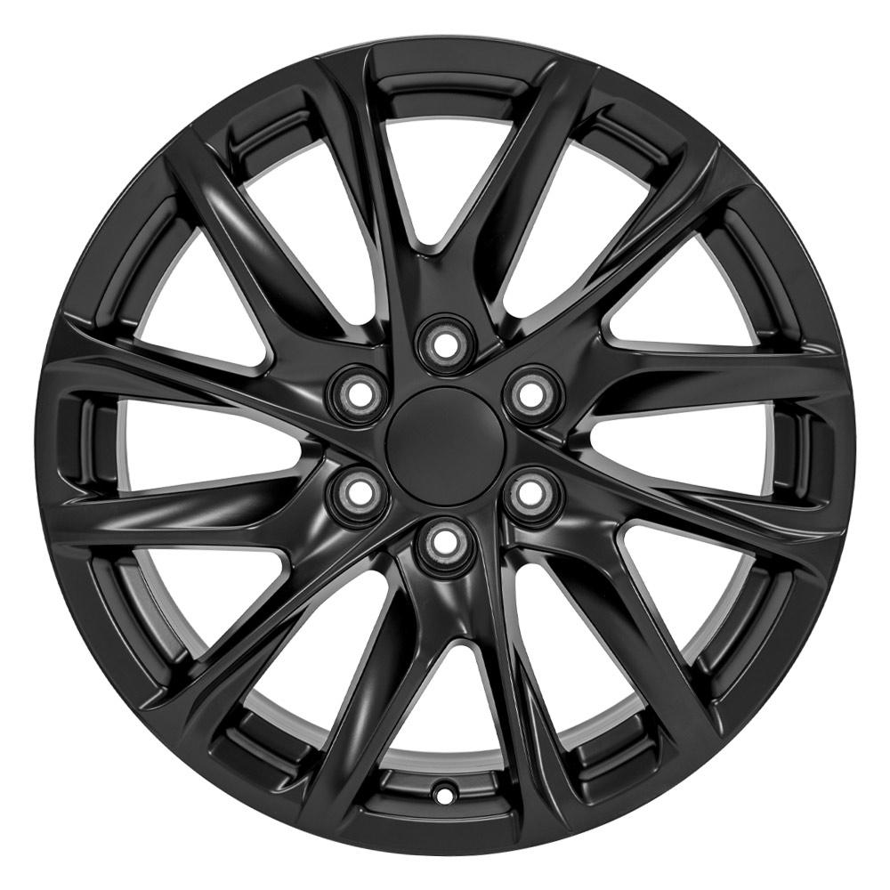 20" Replica Wheel fits Cadillac Escalade - CA90 Satin Black 20x9