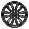 20" Replica Wheel fits Cadillac Escalade - CA91 Satin Black 20x9