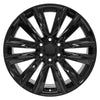 22" Replica Wheel fits Cadillac Escalade - CA91 Black 22x9