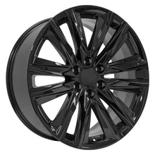 Load image into Gallery viewer, 22" Replica Wheel fits Cadillac Escalade - CA91 Black 22x9