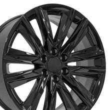Load image into Gallery viewer, 22" Replica Wheel fits Cadillac Escalade - CA91 Black 22x9