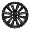 22" Replica Wheel fits Cadillac Escalade - CA91 Satin Black 22x9