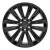 24" Replica Wheel fits Cadillac Escalade - CA91 Black 24x10