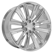Load image into Gallery viewer, 24" Replica Wheel fits Cadillac Escalade - CA91 Chrome 24x10